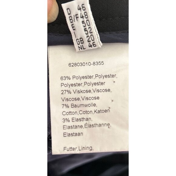 Women's Size 2X NVSCO Black Trousers Pants Front Zipper 4 Pockets - Picture 5 of 5